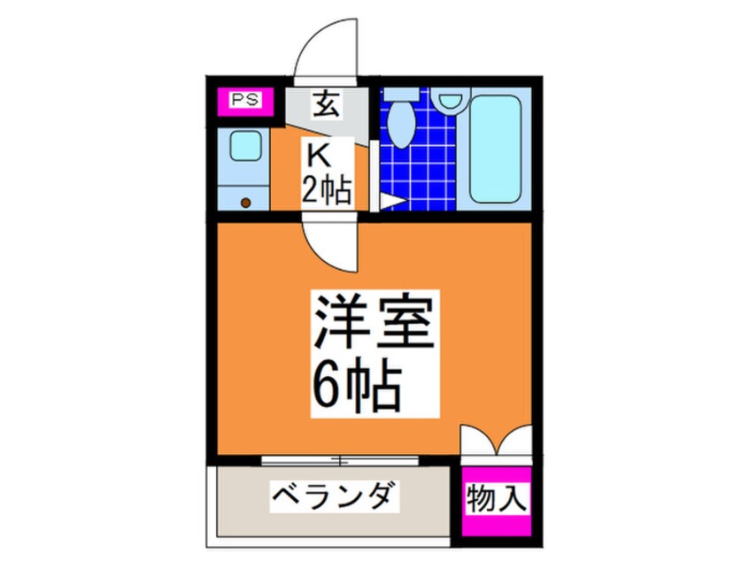 間取図 サンライズ鳳