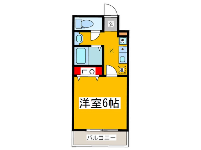 間取図 BRILLIANT浅香山