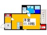 F+style 狭山・池尻中 1号館 1Rの間取り