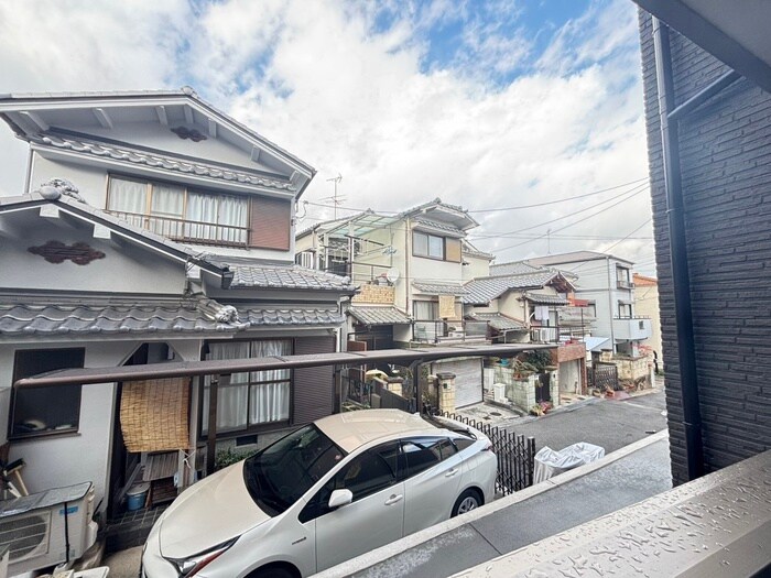 室内からの展望 F+style 狭山・池尻中 1号館