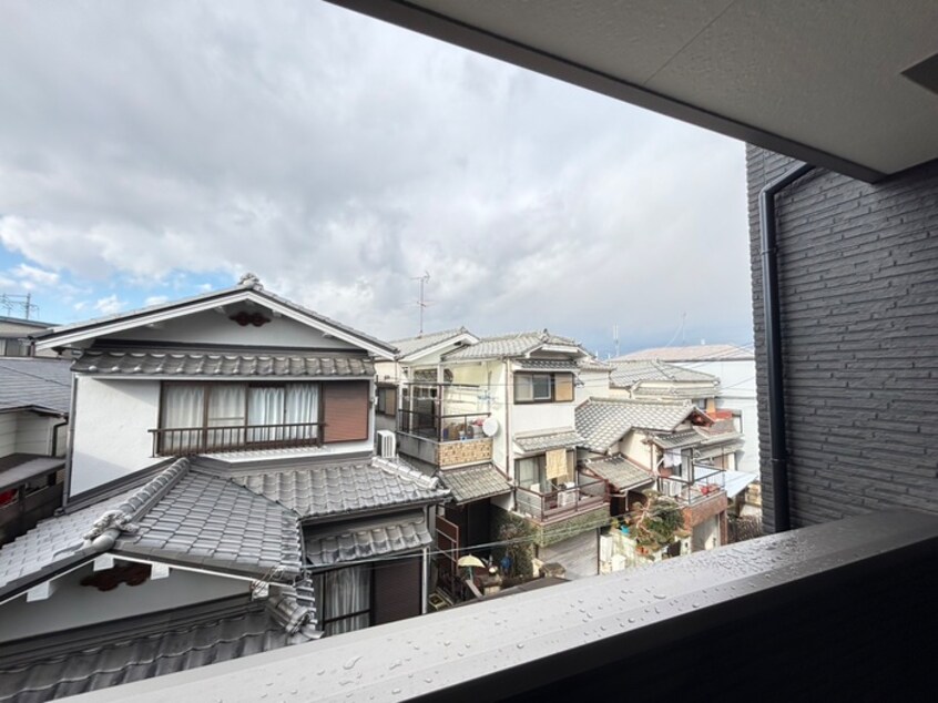 室内からの展望 F+style 狭山・池尻中 1号館