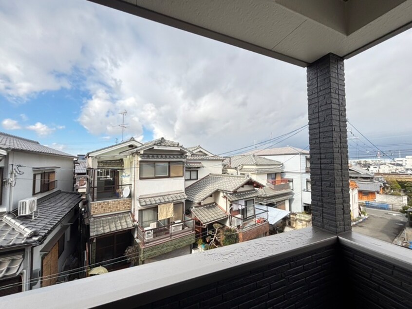 室内からの展望 F+style 狭山・池尻中 1号館