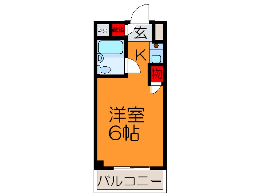 間取図 ハイムリップル荒川