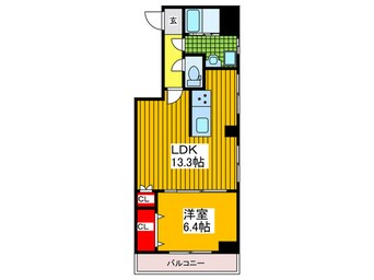 間取図 パレド新森