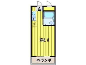 間取図 グロースハイツ住道