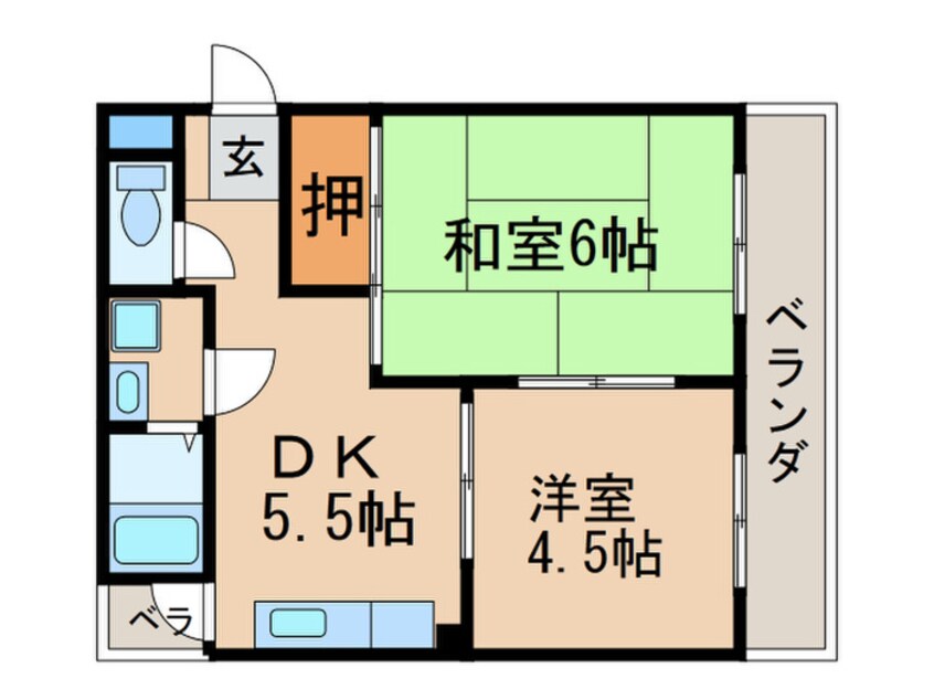 間取図 アイ･シャガール