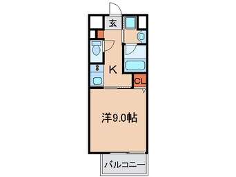 間取図 ベルフェリーク新神戸