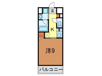 間取図 ベルフェリーク新神戸