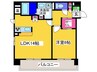ｃａｓａ　ｆｅｌｉｃｅ 1LDKの間取り