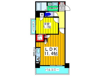 間取図 ｃａｓａ　ｆｅｌｉｃｅ