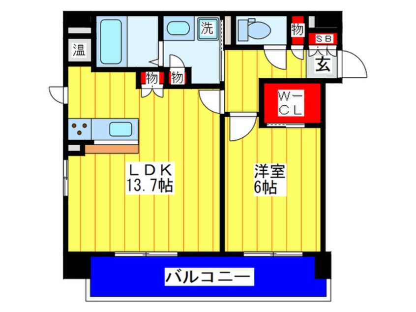 間取図 ｃａｓａ　ｆｅｌｉｃｅ