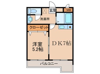 間取図 Ｍプラザ大住参番館