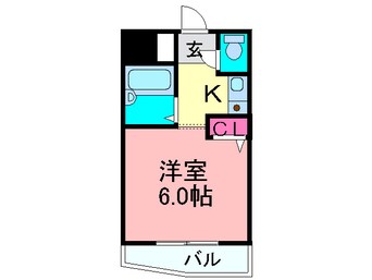 間取図 メゾンアンティ－ム