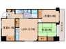 フレア五条 3LDKの間取り