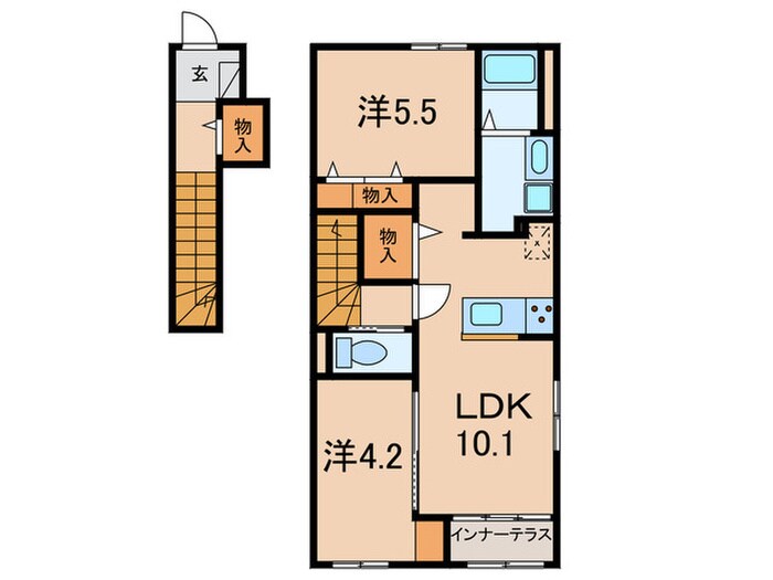 間取り図 エッグプラント