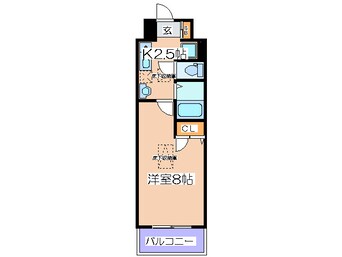 間取図 CITY SPIRE北梅田