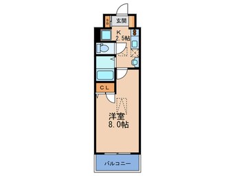 間取図 CITY SPIRE北梅田