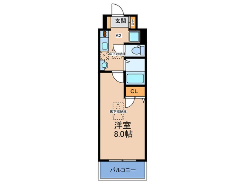 間取図 CITY SPIRE北梅田