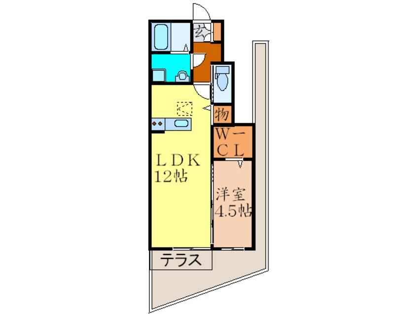 間取図 サニ－コ－トＢ棟