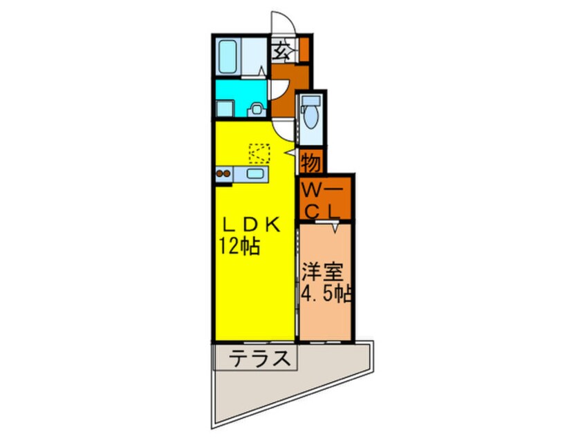 間取図 サニ－コ－トＢ棟