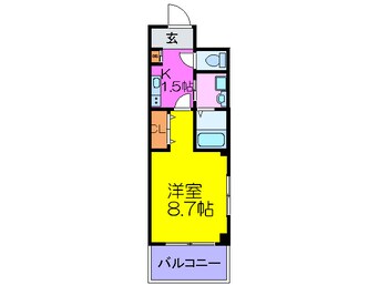 間取図 フォレスト梅田西