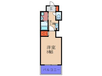 間取図 フォレスト梅田西