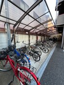 駐輪場 グレ－スすわ