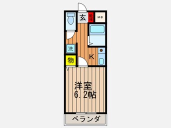 間取図 アルファクラ－ジュくずは