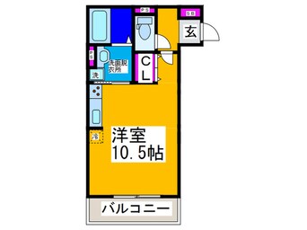 間取図 グランレイク金剛