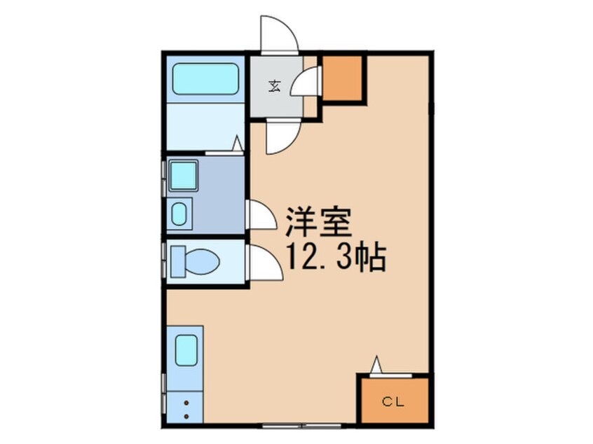 間取図 赤坂ハイツ