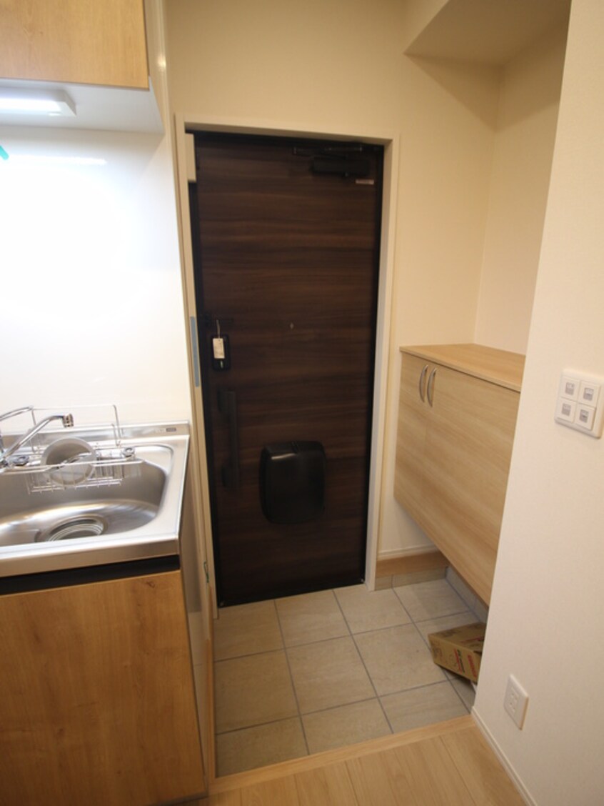 玄関 グリーンサイド野田