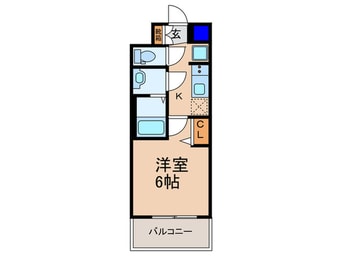 間取図 プレサンスTHEKYOTO彩美(214)