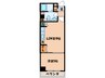 Ｍｏｒｅ七条 1LDKの間取り