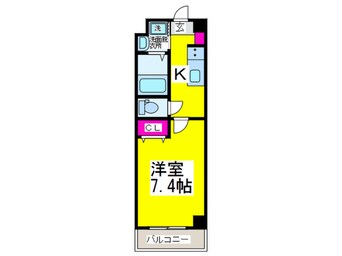 間取図 ヴィラペントハウス堺東