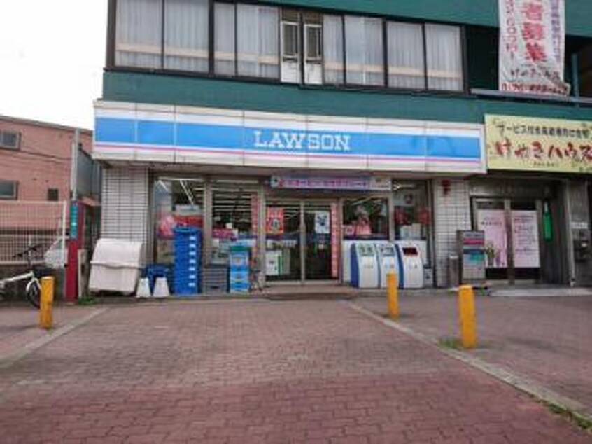 ローソン堺北安井町店(コンビニ)まで150m ヴィラペントハウス堺東