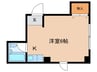 プライム　ベル 1Kの間取り
