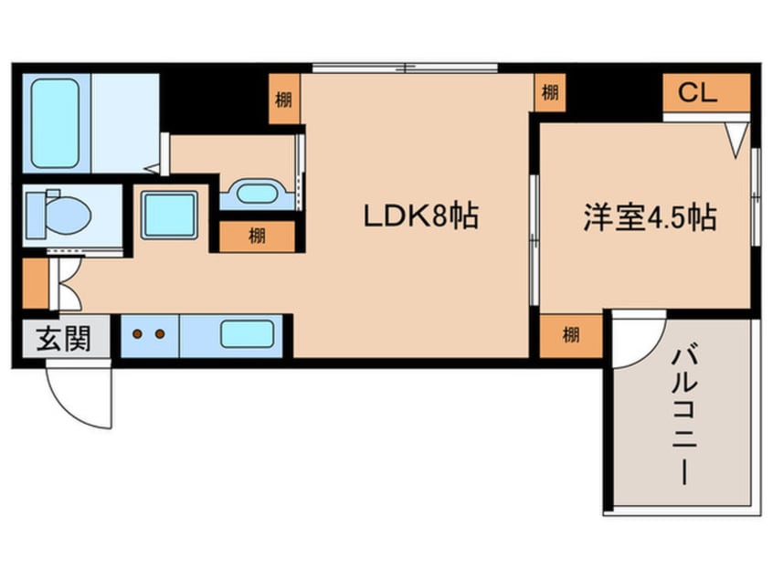 間取図 プリオ－レ京都駅前