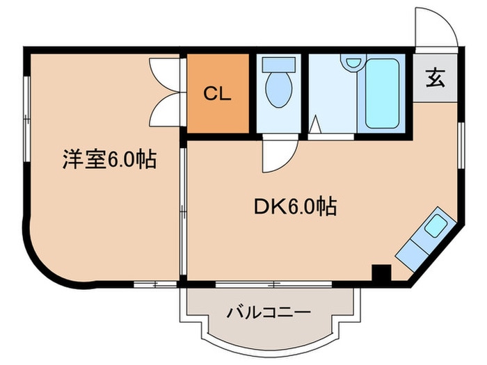 間取り図 ラウンド　ツウ　オオギ