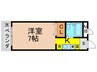 プレアール苅田Ⅱ 1Rの間取り