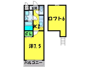 間取図 フジパレス黒土