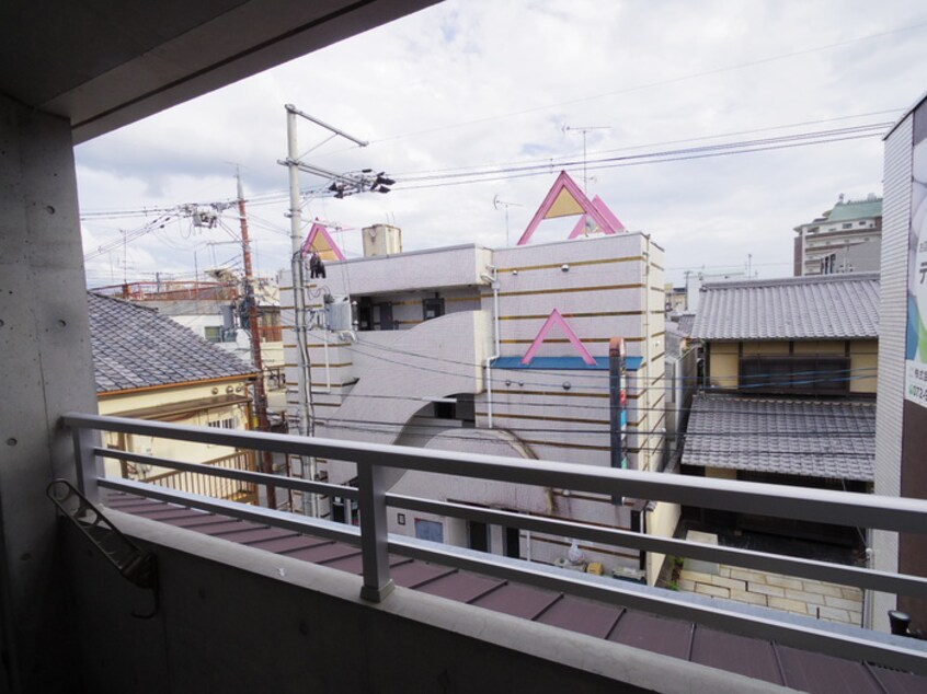 室内からの展望 メディナ中書島