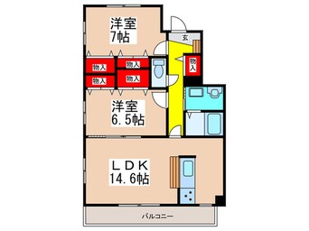 間取図 リゾ宝塚