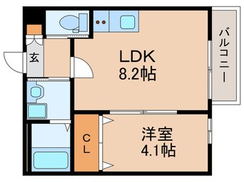 間取図 H-Maison平野Ⅲ