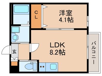 間取図 H-Maison平野Ⅲ