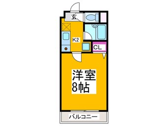 間取図 白鷺ＴＫハイツ１号館