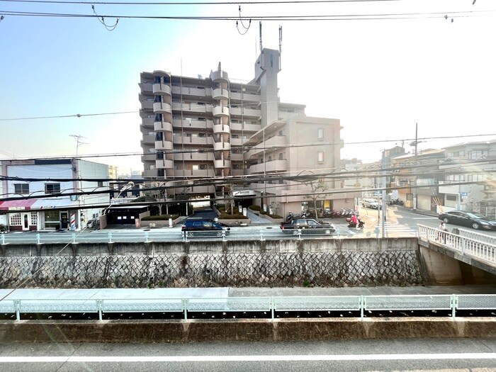 室内からの展望 藤本マンション