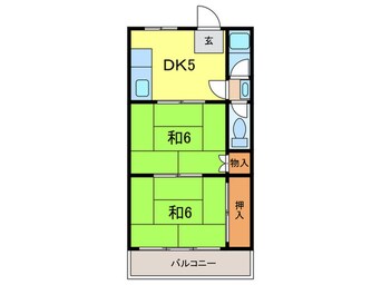 間取図 片平マンション