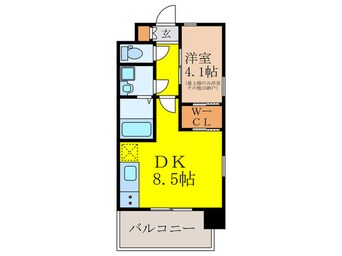 間取図 レジディア新大阪