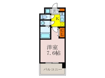 間取図 レジディア新大阪