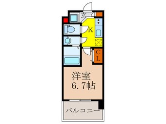 間取図 レジディア新大阪